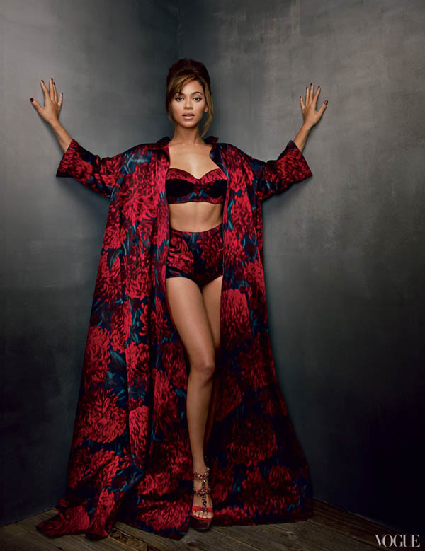 Beyonce pose pour le magazine Vogue américain