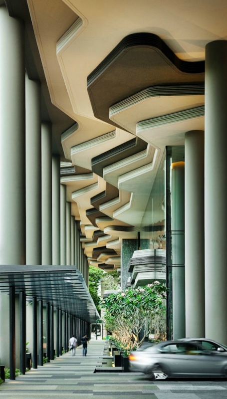 L'hotel Park Royal de Singapour