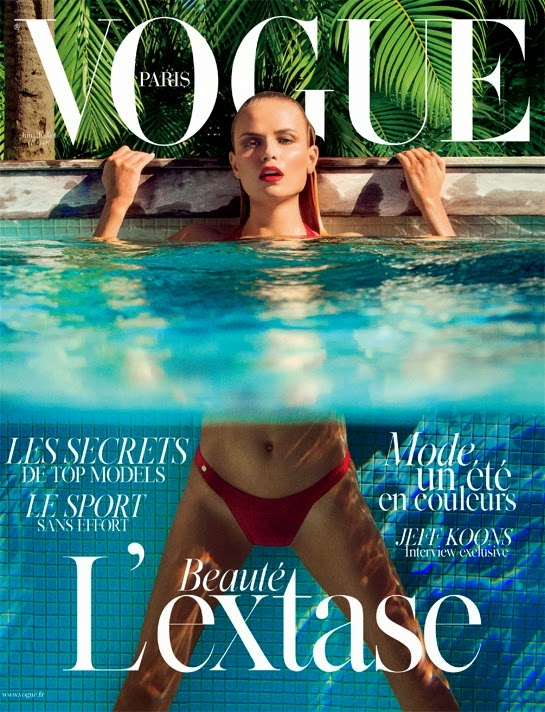 Couverture Vogue Paris Juin 2014 Natasha Poly