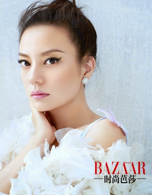 Zhao Wei dans Harper's Bazaar Chinois