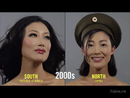 Évolution de la beauté des coréennes sur 100 ans