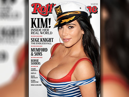 Kim Kardashian se révèle dans le magazine Rolling Stones
