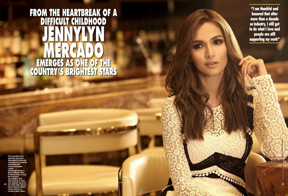 Jennylyn Mercado pose pour le magazine Hola Philippines