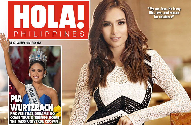 Jennylyn Mercado pose dans le magazine Hola Philippines