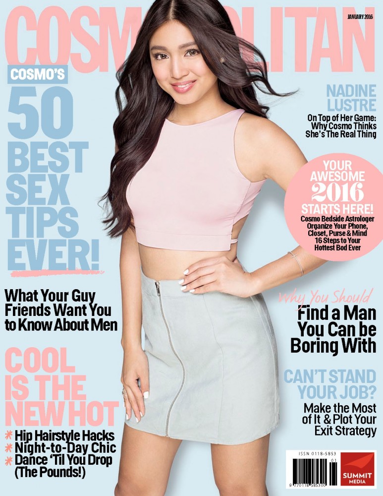 Couverture du magazine Cosmopolitan Philippines de Janvier