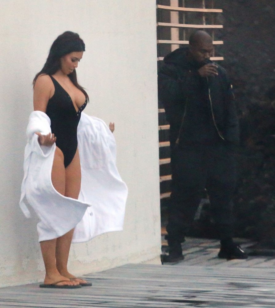Kim Kardashian en Islande