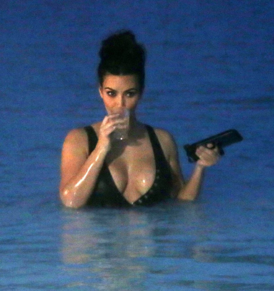 Kim Kardashian en Islande