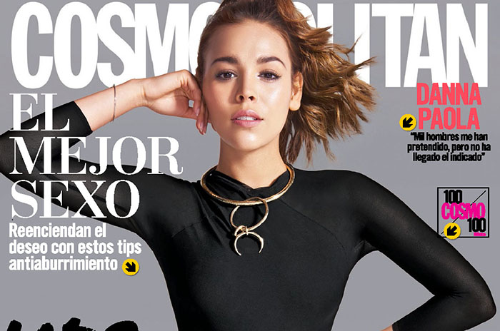 Danna Paola pose pour le magazine Cosmopolitan Mexico de mai 2016