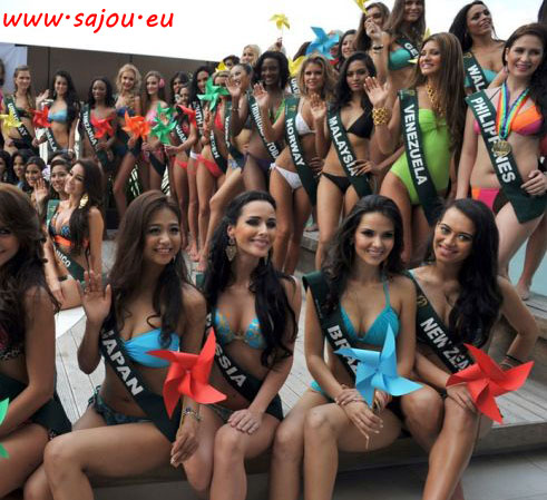 Miss Earth 2012 : les candidates en bikini