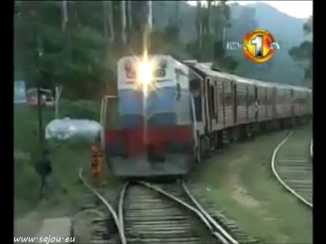 Une femme se fait renverser par un train au Sri Lanka