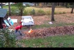 Voici comment brûler vos vieilles feuilles mortes