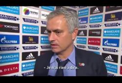 L'interview sans commentaires de José Mourinho